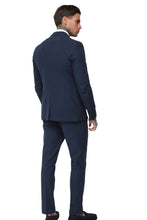 Load image into Gallery viewer, Decorate Cotton Linen Blend Blazer in Navy RRP £159
