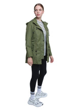 Load image into Gallery viewer, Elle Festival Short Parka in Khaki RRP £129
