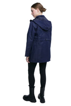 Load image into Gallery viewer, Elle Festival Short Parka in Navy RRP £129
