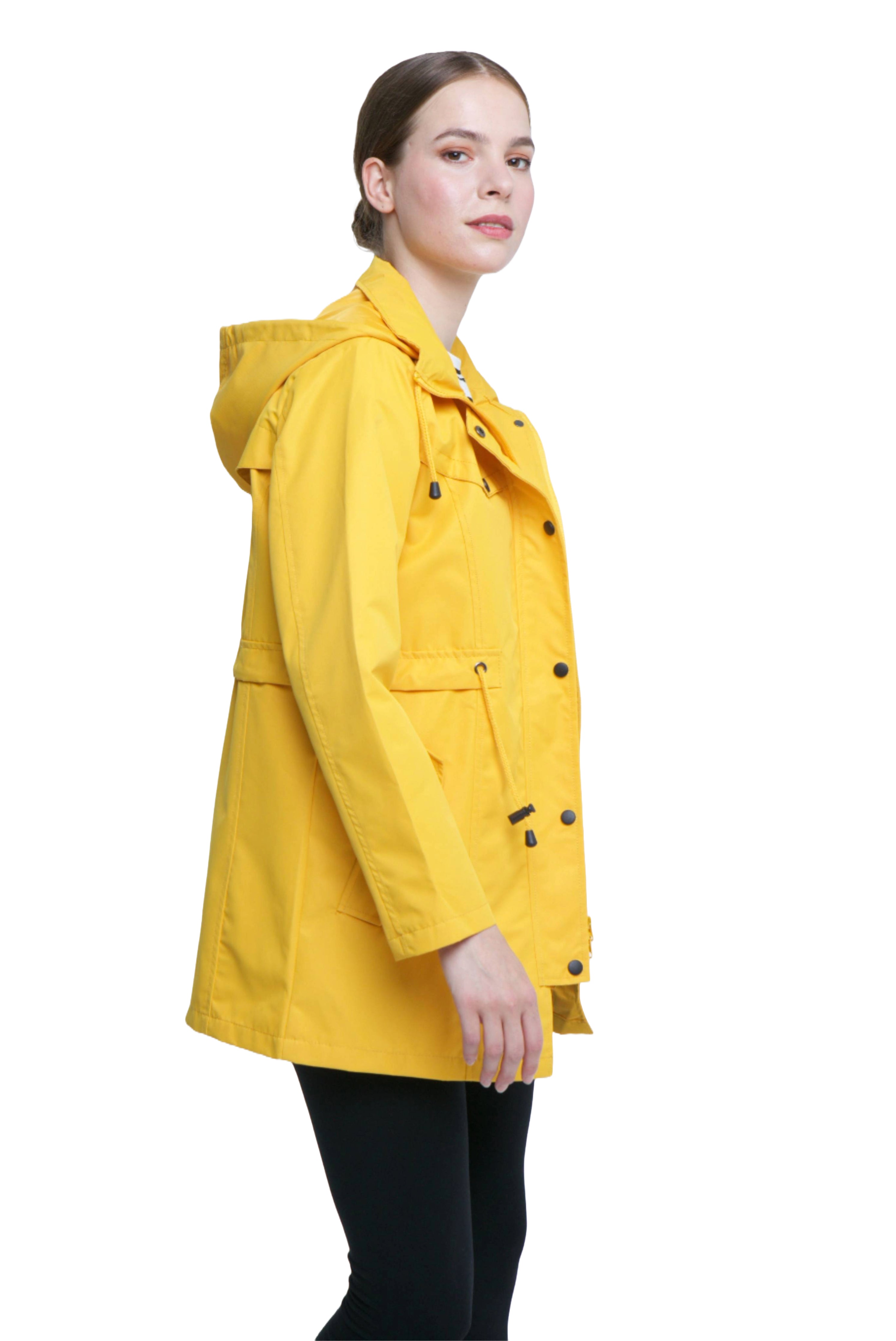 Elle Festival Short Parka in Yellow RRP £129