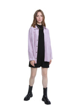 Load image into Gallery viewer, Elle Ladies Faux Suede Shacket in Blush RRP £99
