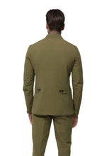 Load image into Gallery viewer, Deakin Cotton Linen Seersucker Blazer in Green RRP £159
