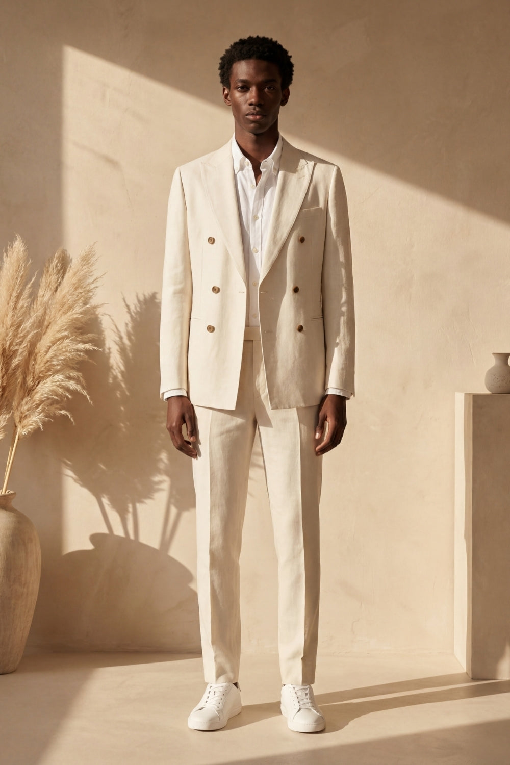 Giacomo Slim Fit Double Breasted Suit Jacket RRP £185