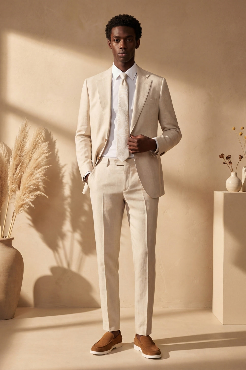 Giacomo Slim Fit Suit Trousers RRP £99