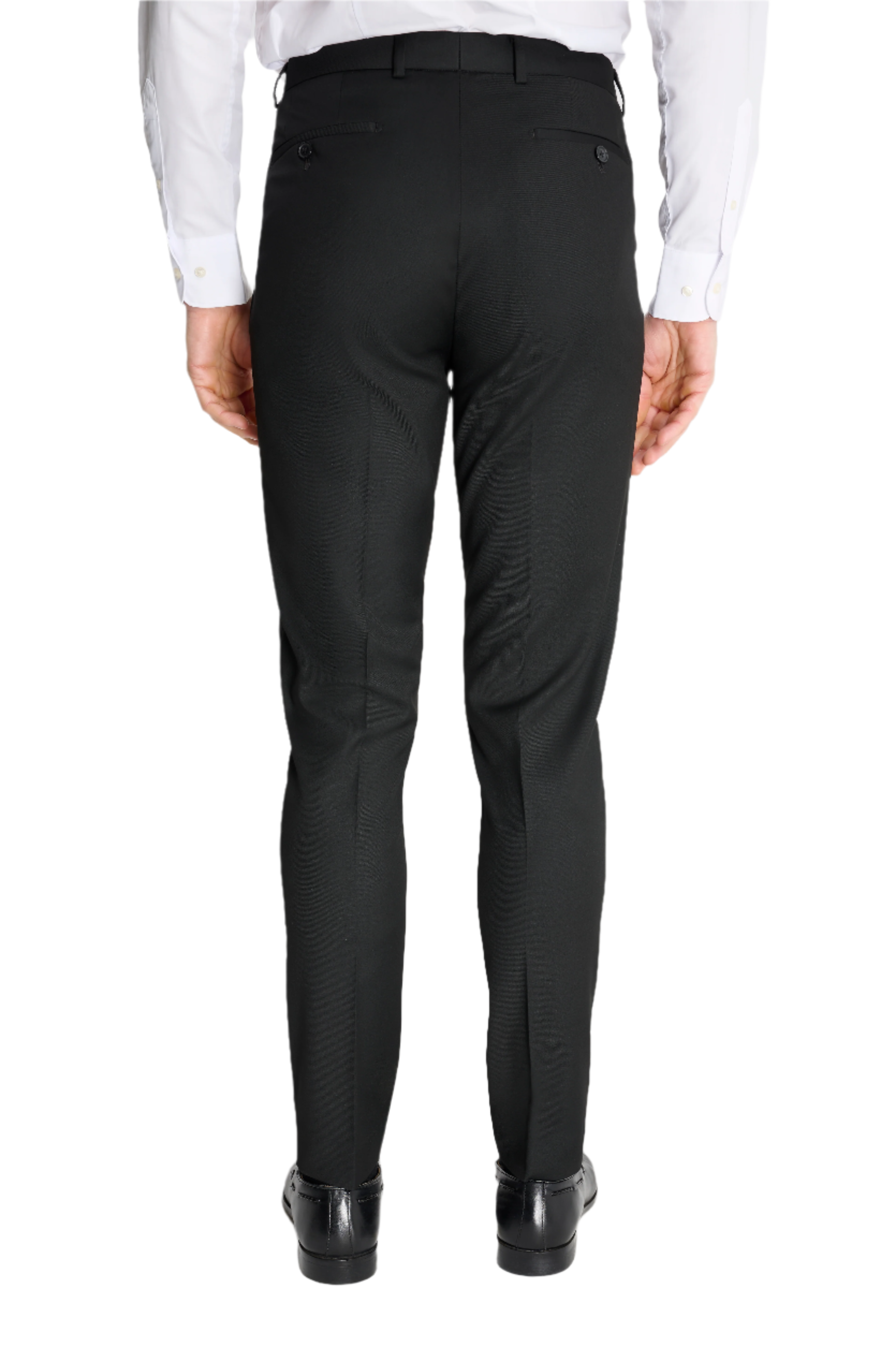 Carter & Jones Edina Plain Trousers in Black RRP £60