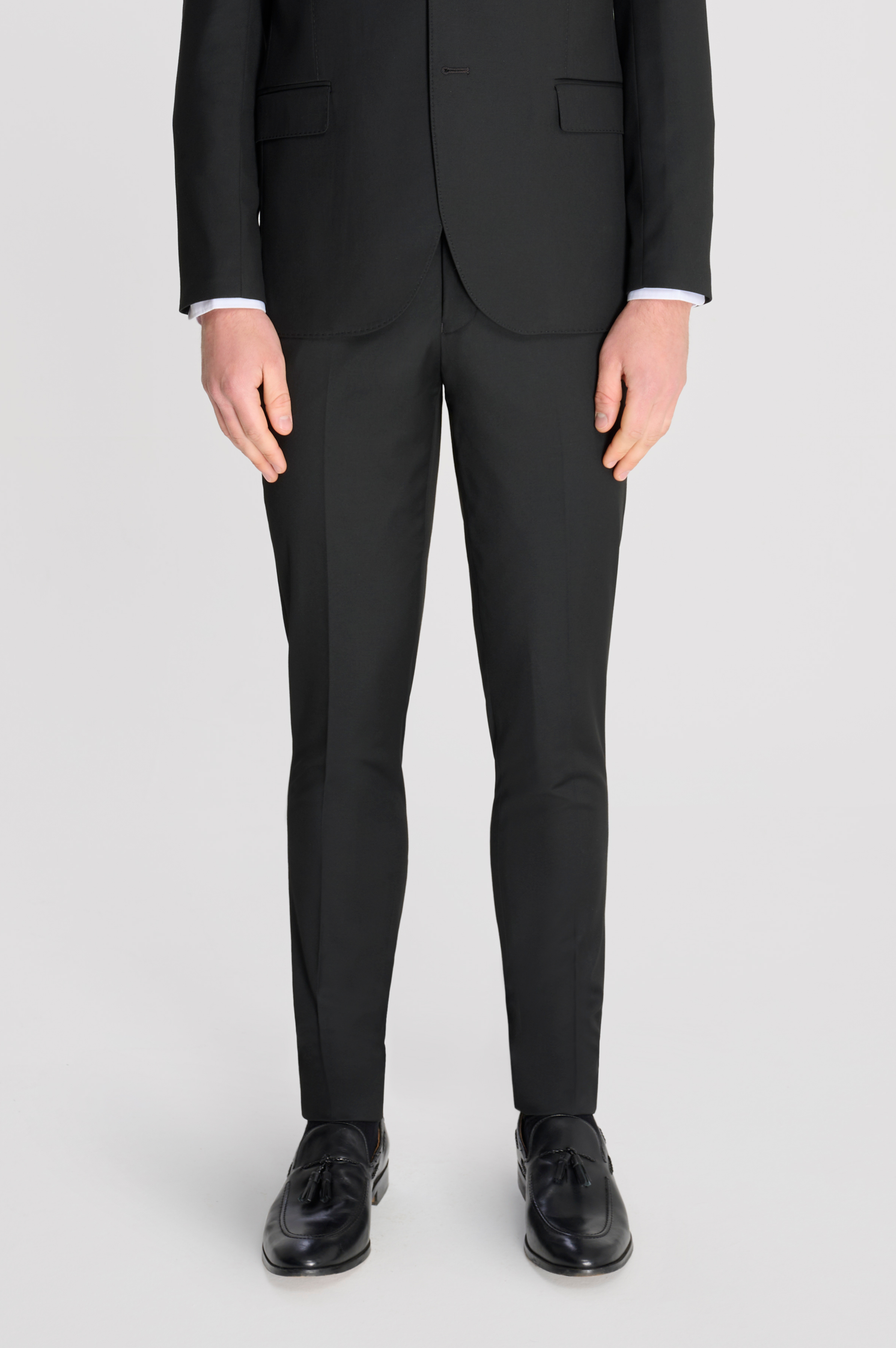 Carter & Jones Edina Plain Trousers in Black RRP £60