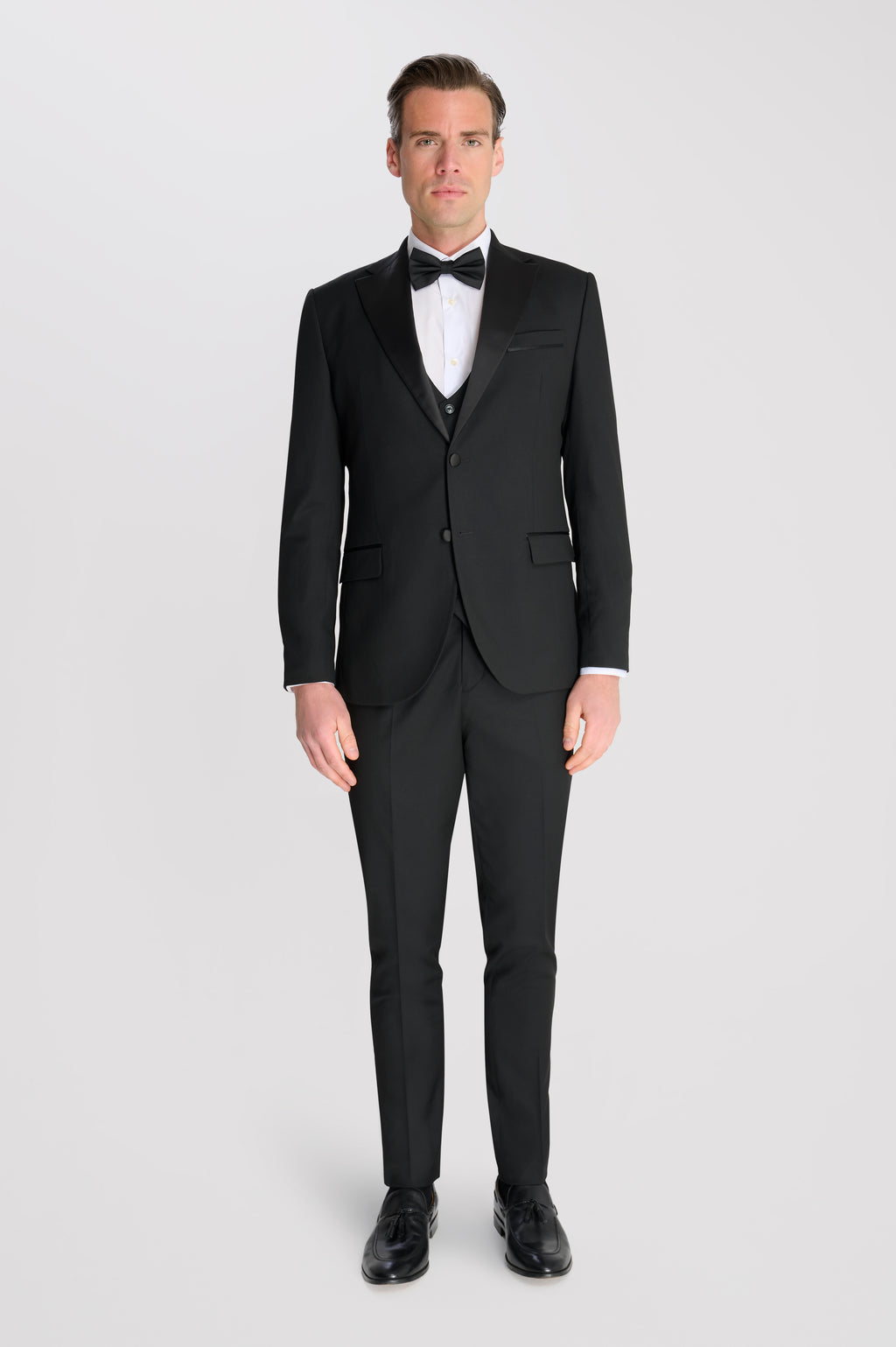 Edina 3 Piece Tuxedo Suit Set by Carter & Jones in Black RRP £229