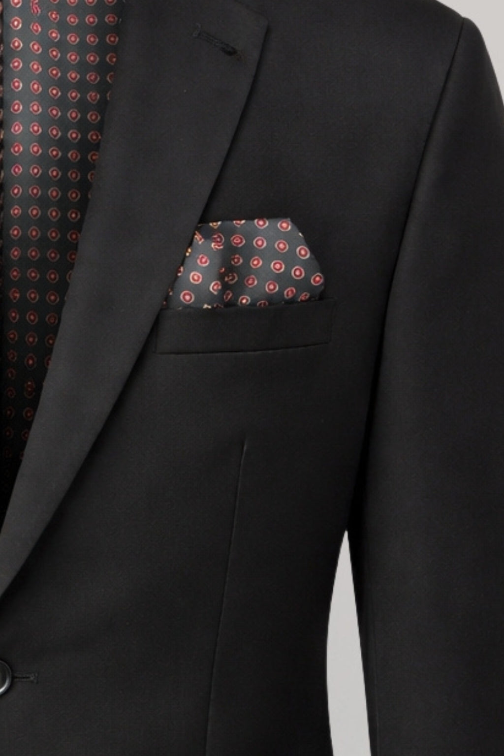 Carter & Jones Black  Big & Tall Three Piece Tailored Fit Suit RRP £249