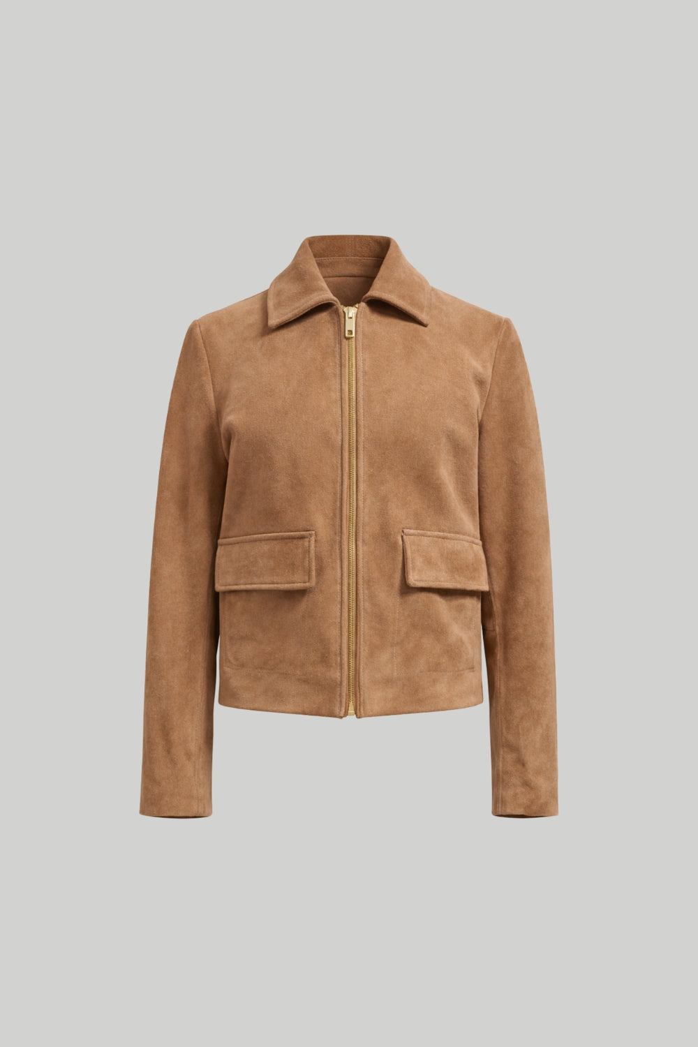 Suede Jacket in Camel RRP £289