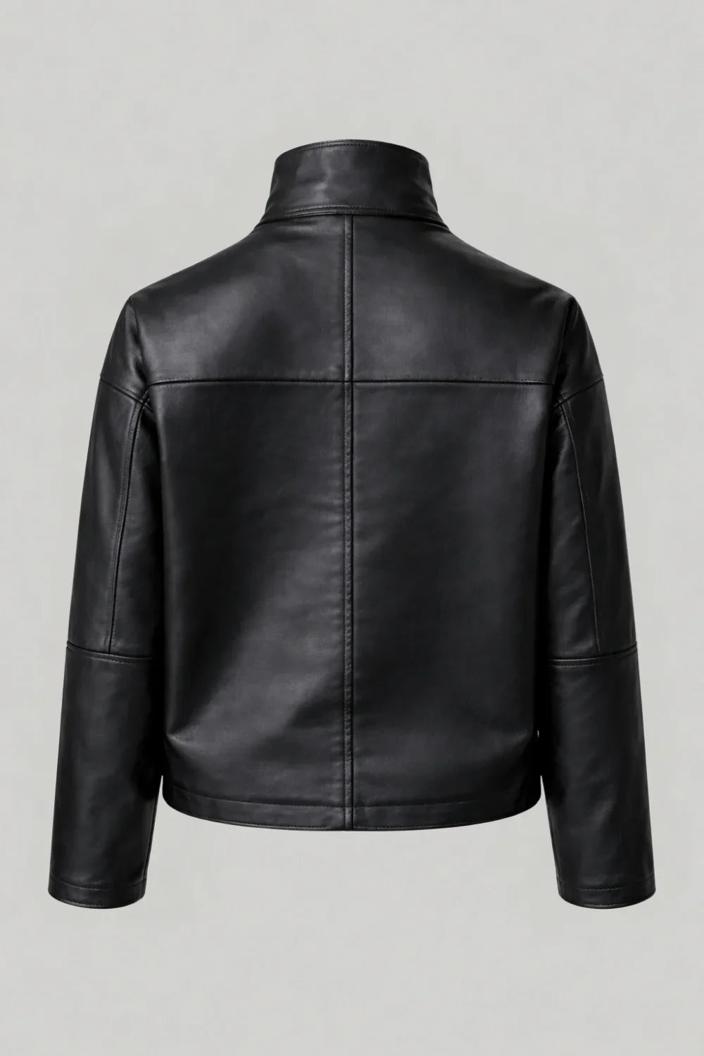 Hayley Leather Jacket in Black RRP £259