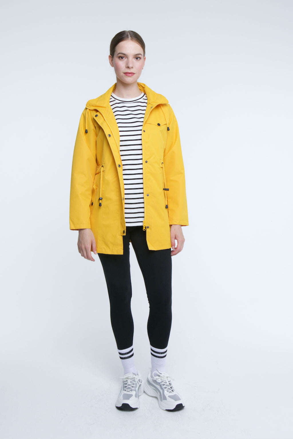 Elle Festival Short Parka in Yellow RRP £129