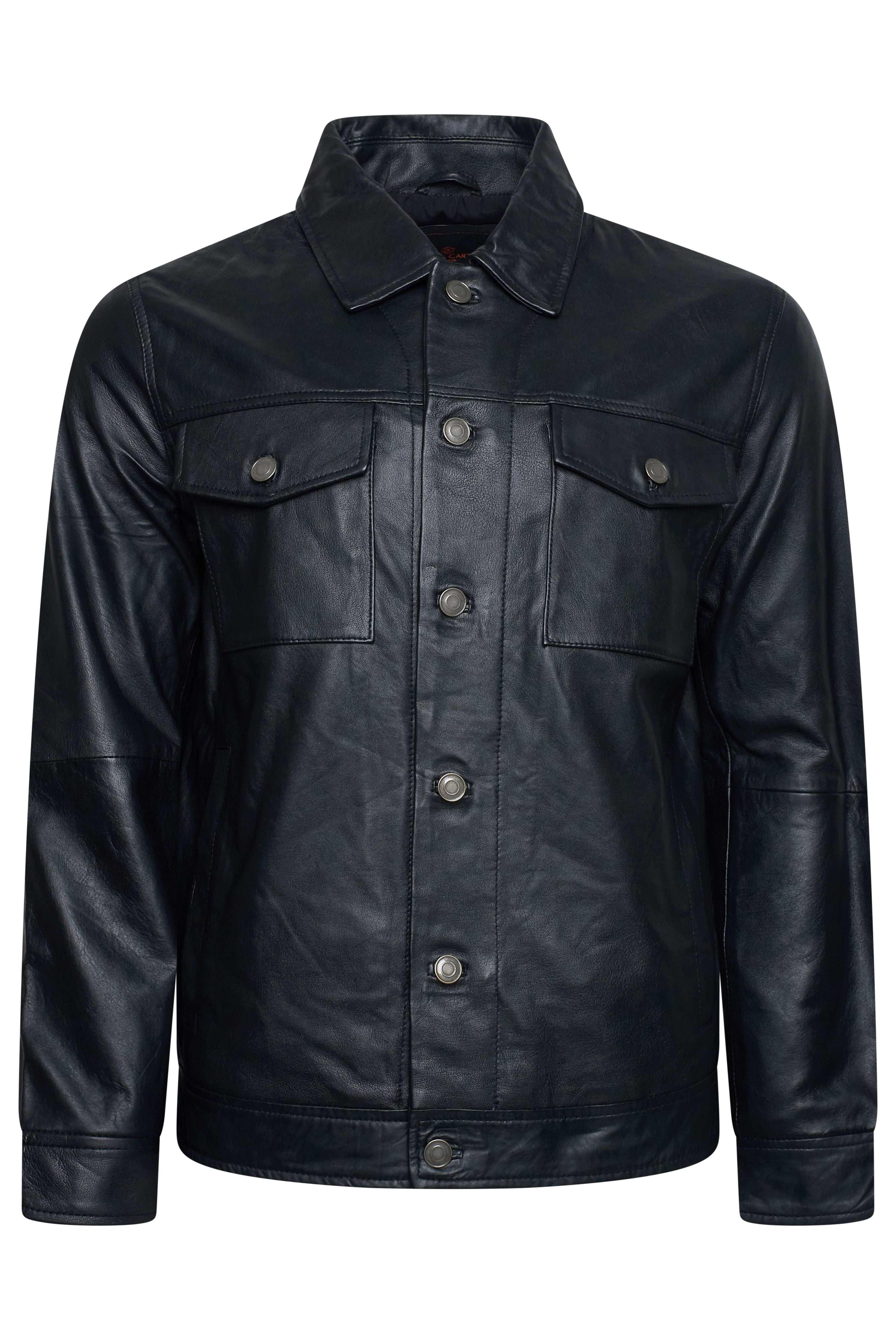 Alfred Leather Trucker Jacket RRP £625