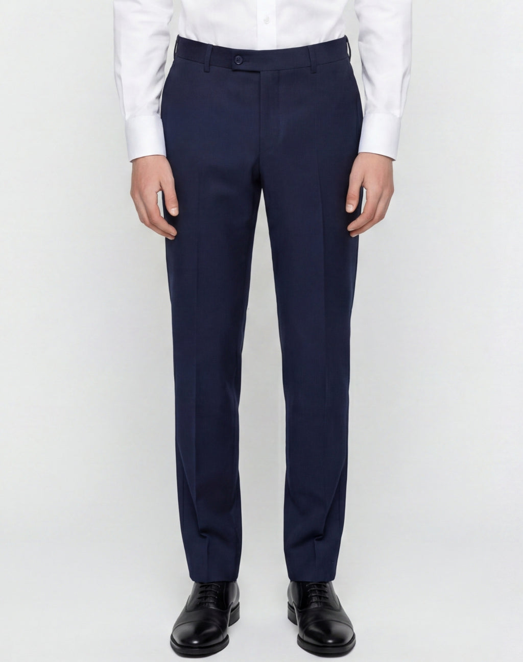 Raffi Harry Brown Suit Trousers in Navy RRP £49