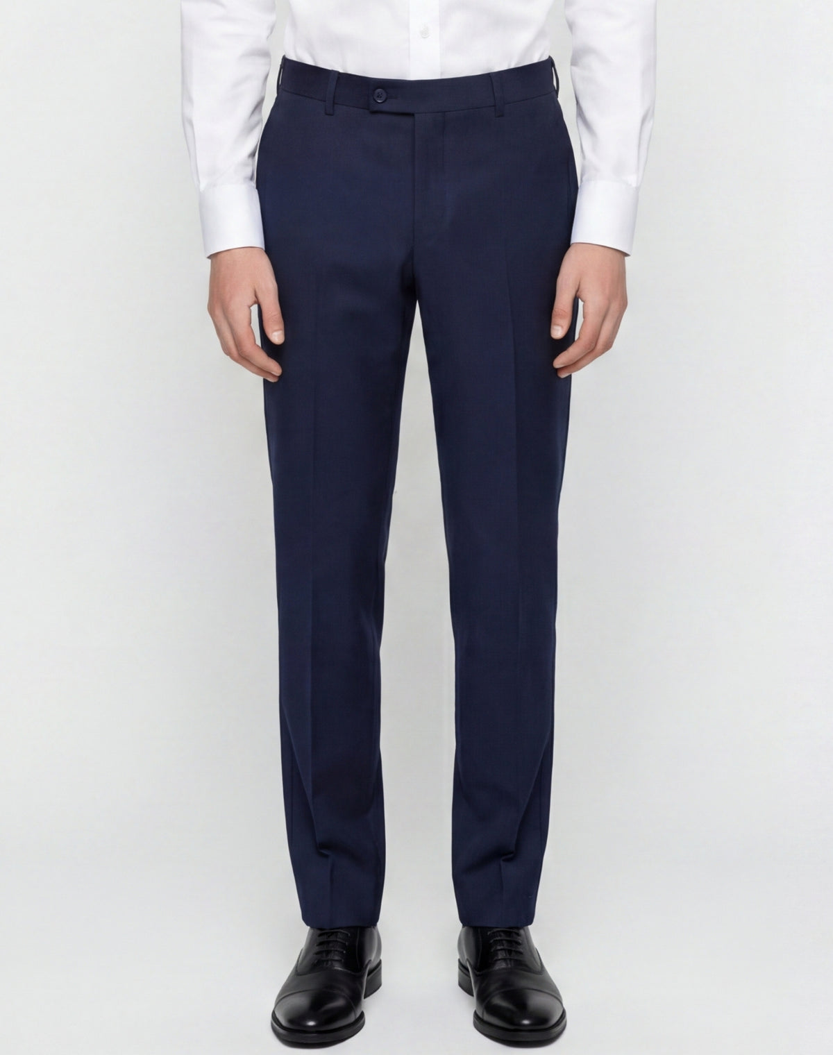 Raffi Harry Brown Suit Trousers in Navy RRP £49