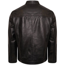 Load image into Gallery viewer, Walter Leather Jacket in Black RRP £299
