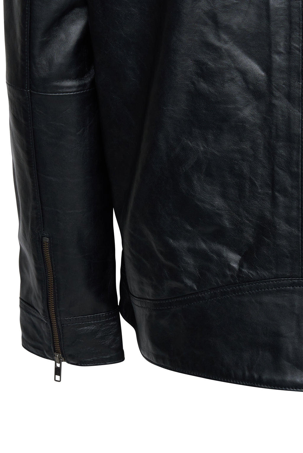 Edgar Leather Biker Jacket RRP £399