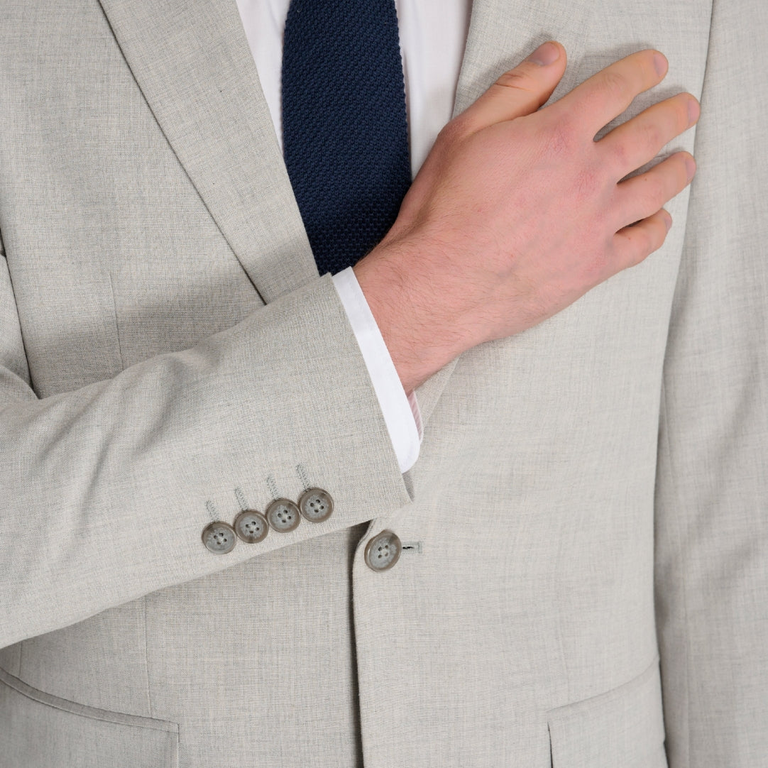 Alex Fawn Single Breasted 2 Piece Suit RRP £199