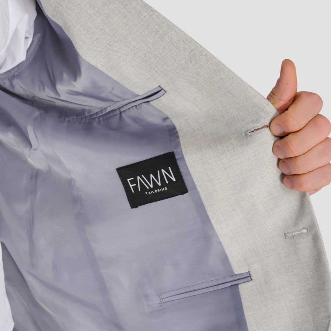 Alex Fawn Single Breasted 2 Piece Suit RRP £199