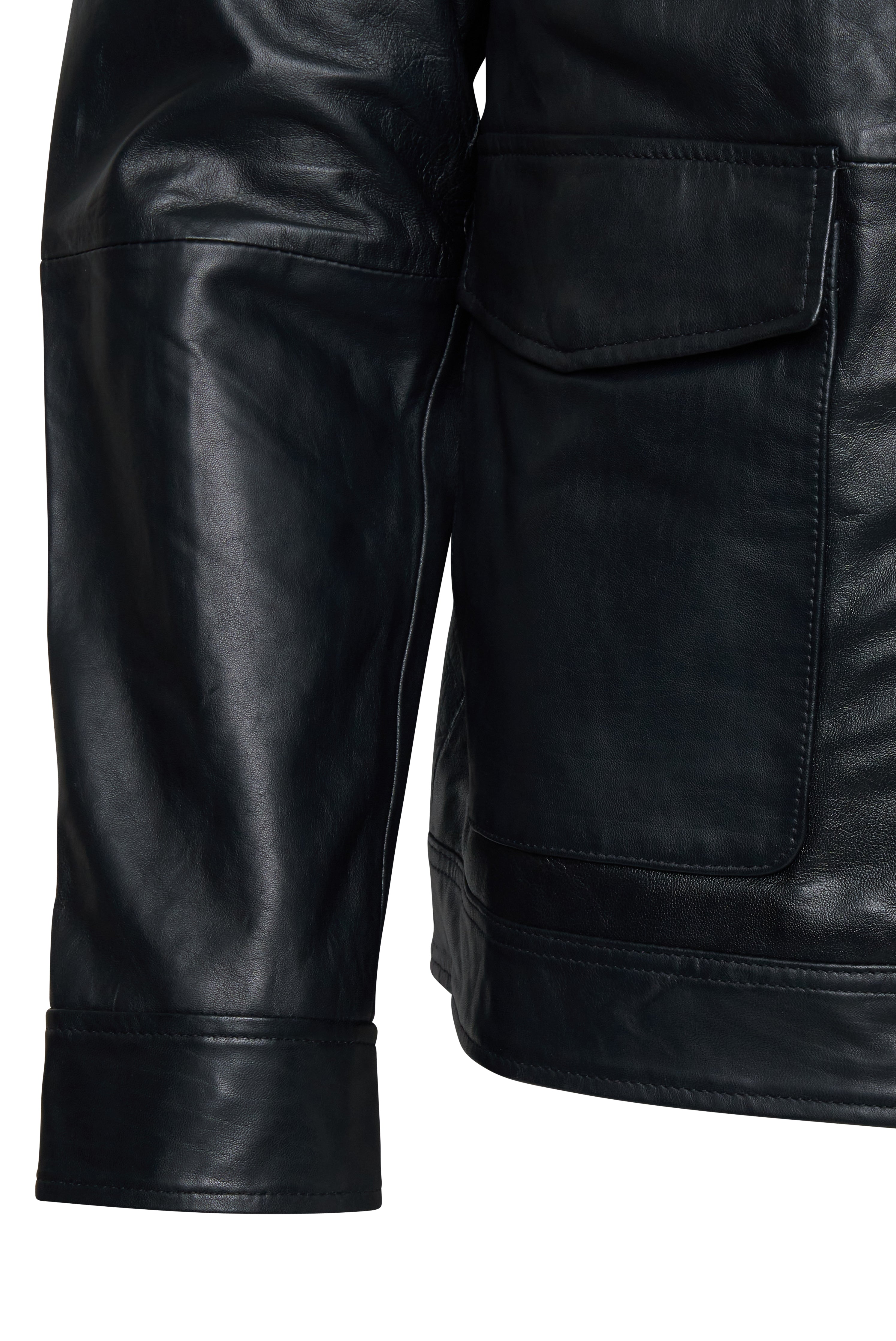 Frederick Leather Patch Pocket Jacket RRP £625