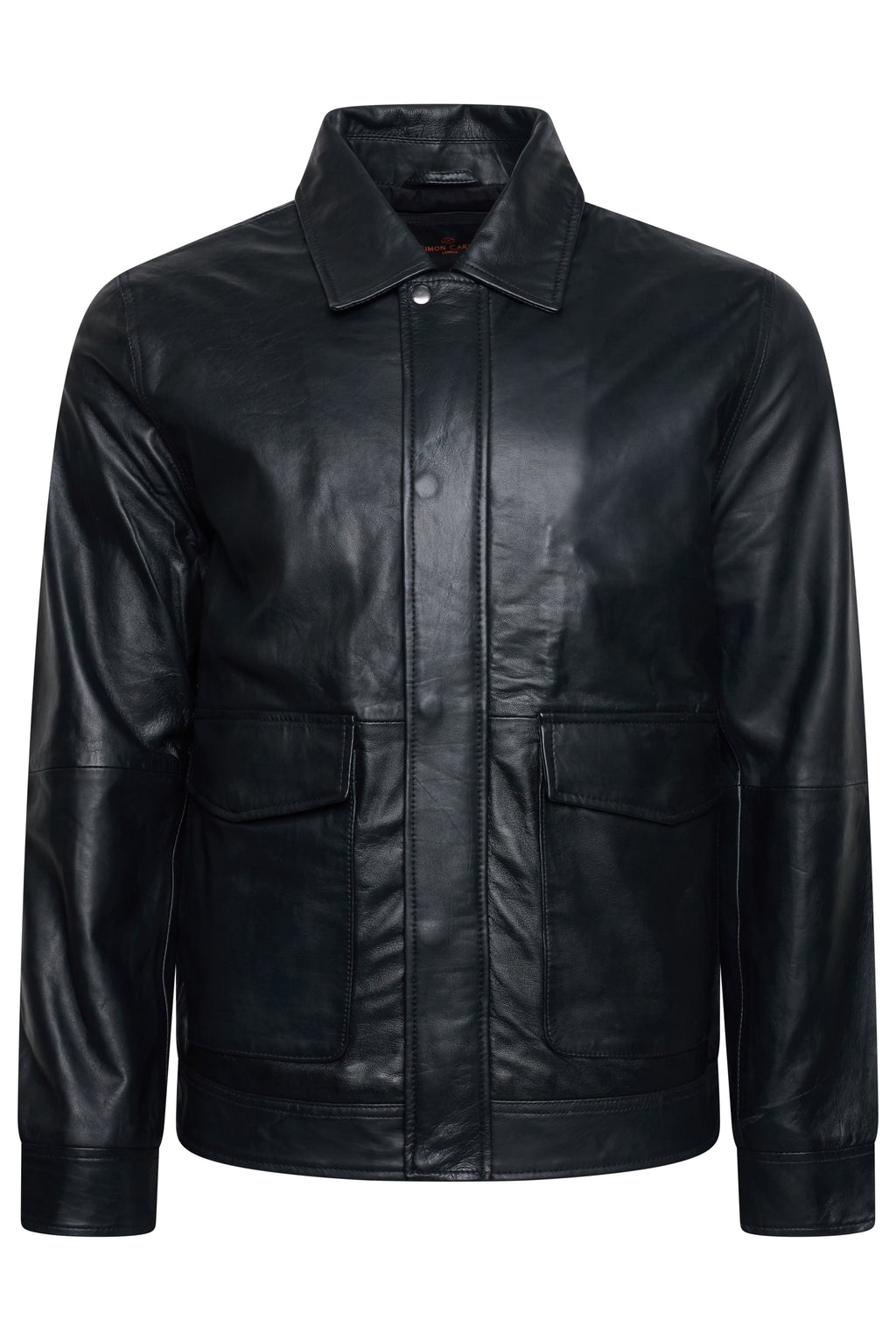 Frederick Leather Patch Pocket Jacket RRP £625