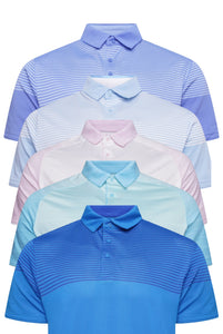 Head Eric Polo Shirt (Festival Bloom) in Pink RRP £60