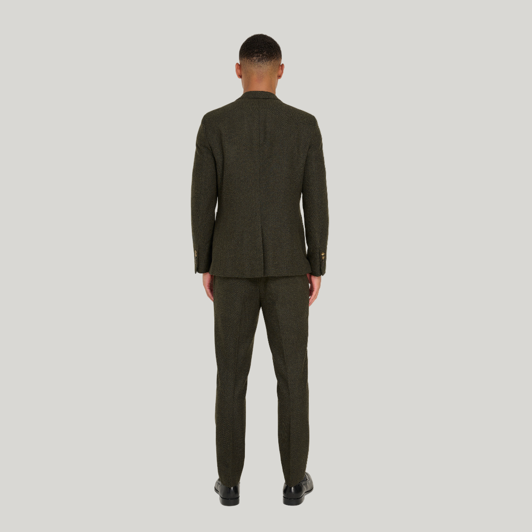 Henry Tweed Blazer in Olive RRP £159