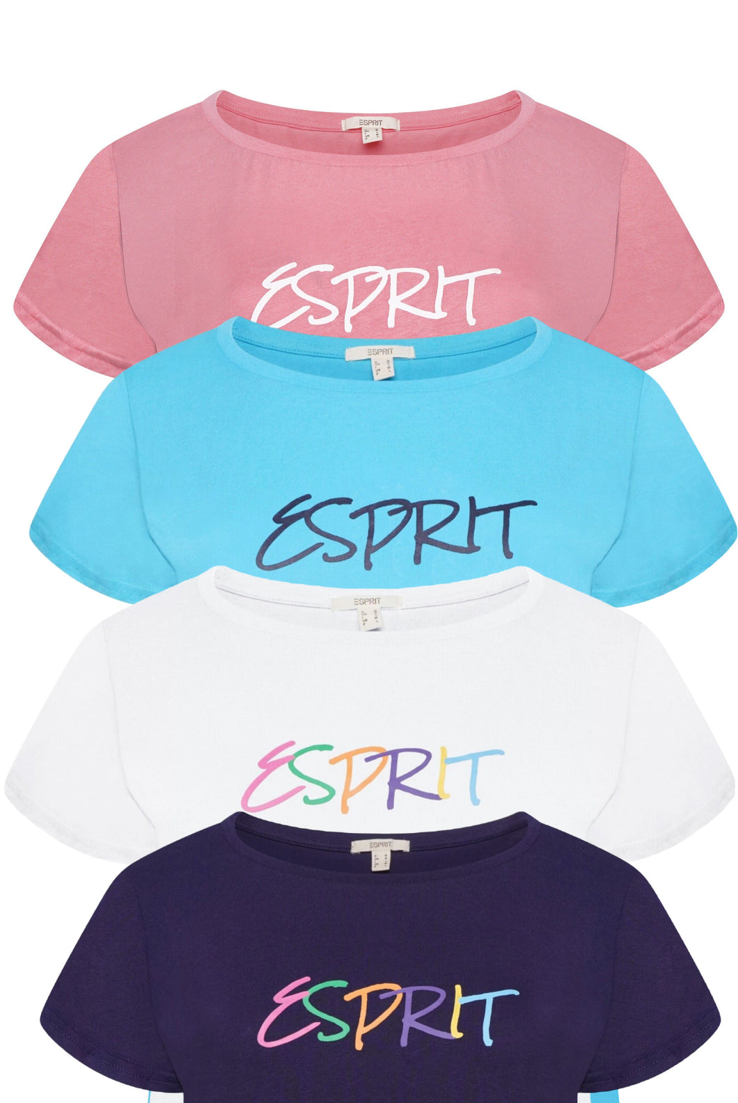 Esprit Ladies T-Shirt Pack of 4  Style 1 RRP £120