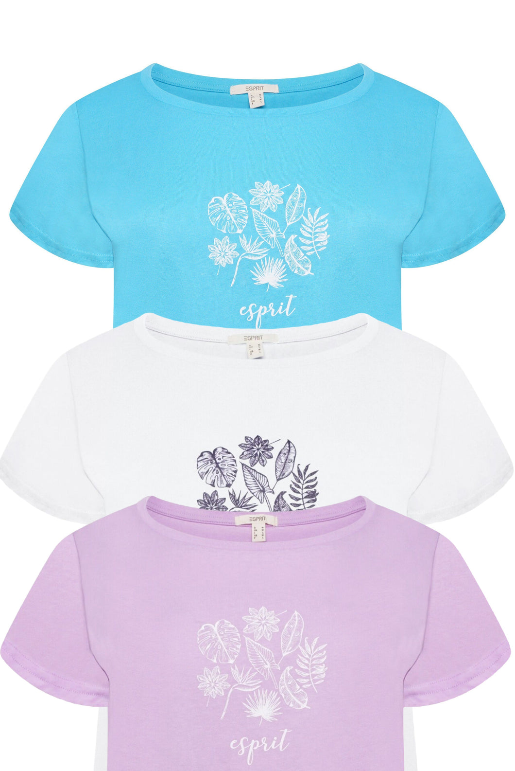 Esprit Ladies T-Shirt Pack of 3  Style 4 RRP £90