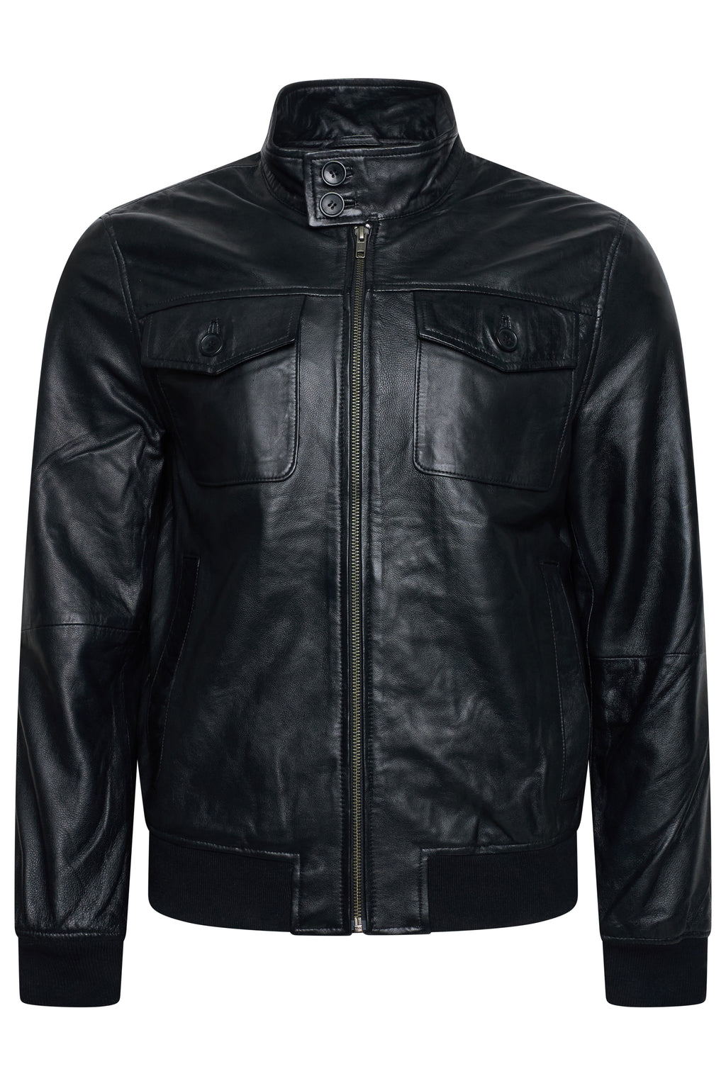 Wilhelm Leather Patch Pocket Jacket RRP 625