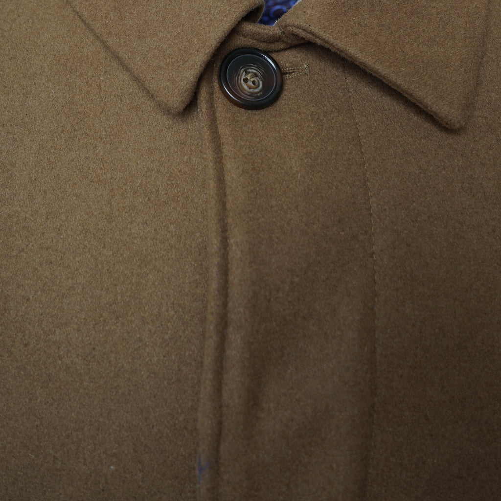 Harry Brown Camel Wool Blend Overcoat RRP £135