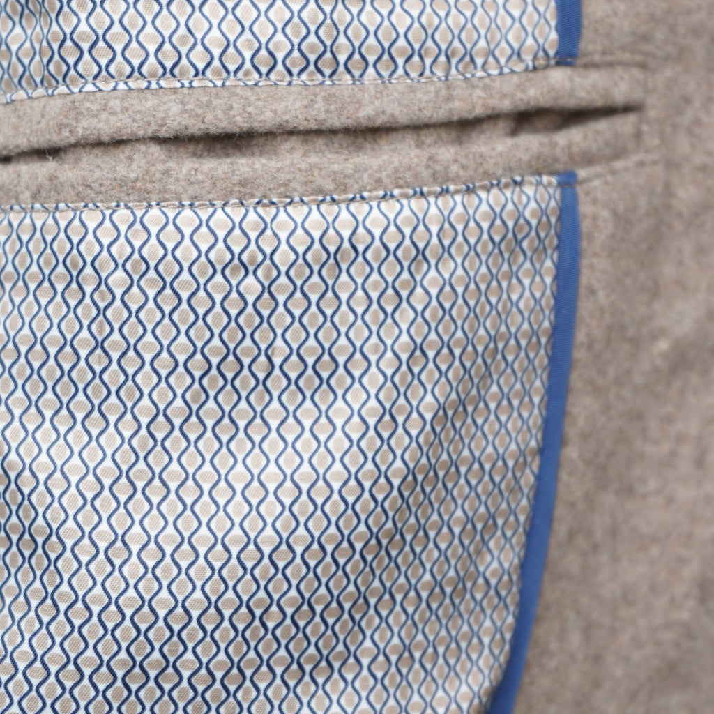 Harry Brown Oatmeal Wool Overcoat RRP £135