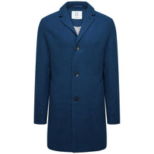 Load image into Gallery viewer, Harry Brown Teal Wool Overcoat
