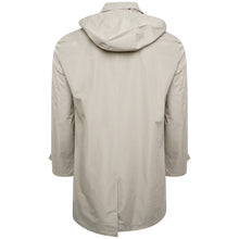 Load image into Gallery viewer, Harry Brown Stone Hooded Rain Mac
