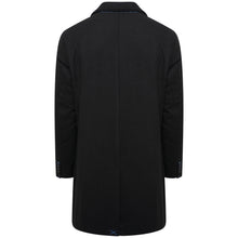 Load image into Gallery viewer, Harry Brown Black Wool Overcoat RRP £135
