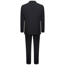 Load image into Gallery viewer, Harry Brown Black Three Piece Slim Fit Wool Suit RRP £245
