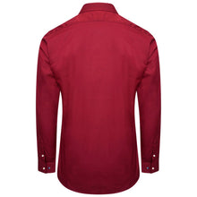 Load image into Gallery viewer, Harry Brown Cotton Shirt in Burgundy RRP £80
