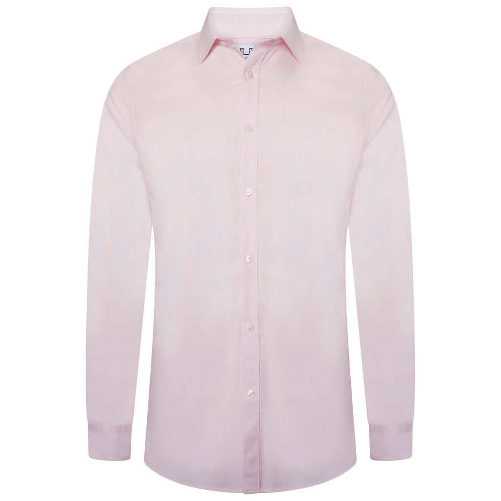 Harry Brown Cotton Shirt in Light Pink RRP £80