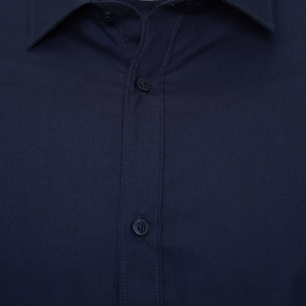 Harry Brown Cotton Shirt in Navy RRP £80