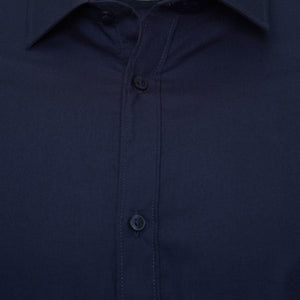 Harry Brown Cotton Shirt in Navy RRP £80