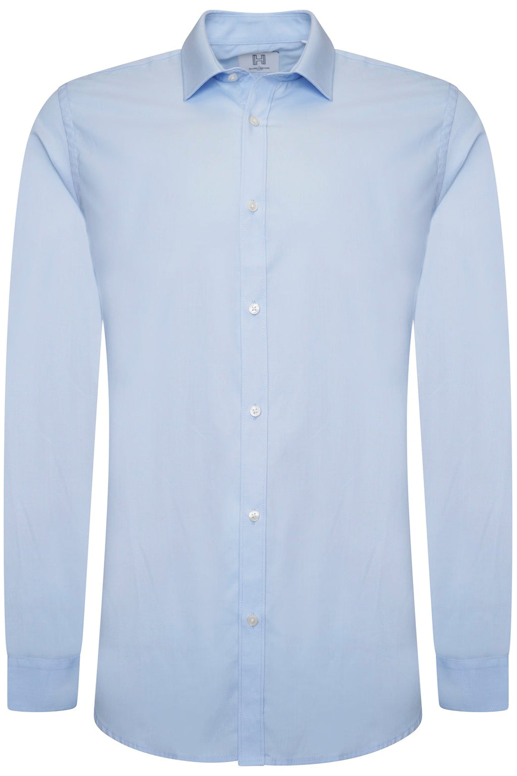 Harry Brown Cotton Shirt in Sky Blue RRP 380