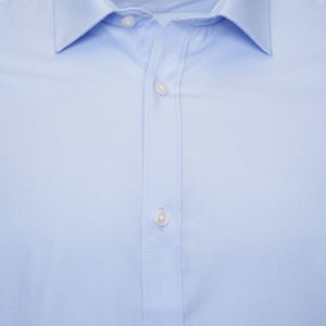 Harry Brown Cotton Shirt in Sky Blue RRP 380