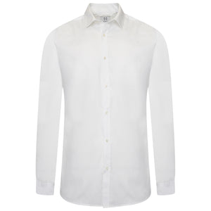 Harry Brown Cotton Shirt in White