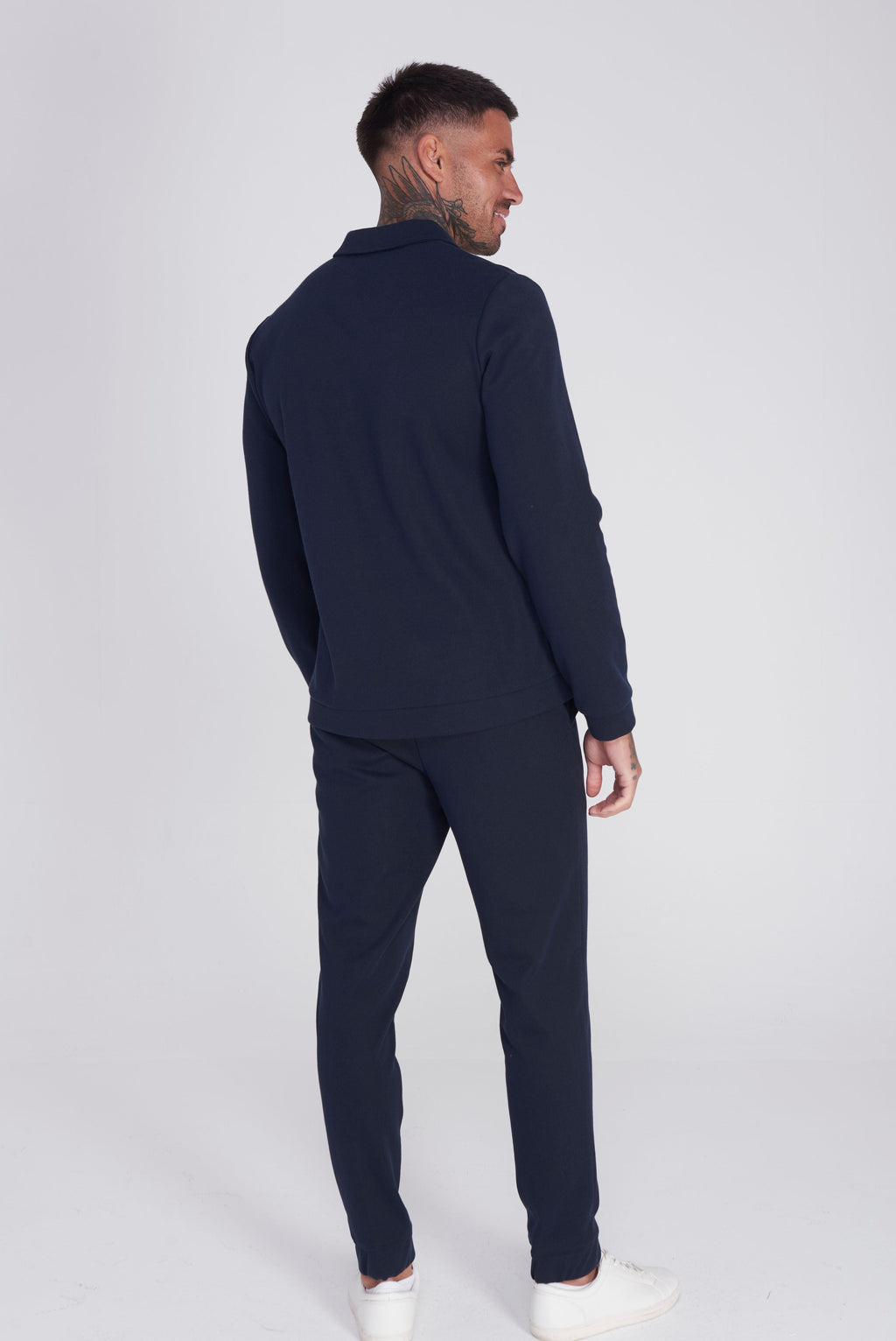 Rimini Cotton Trouser in Navy RRP £80