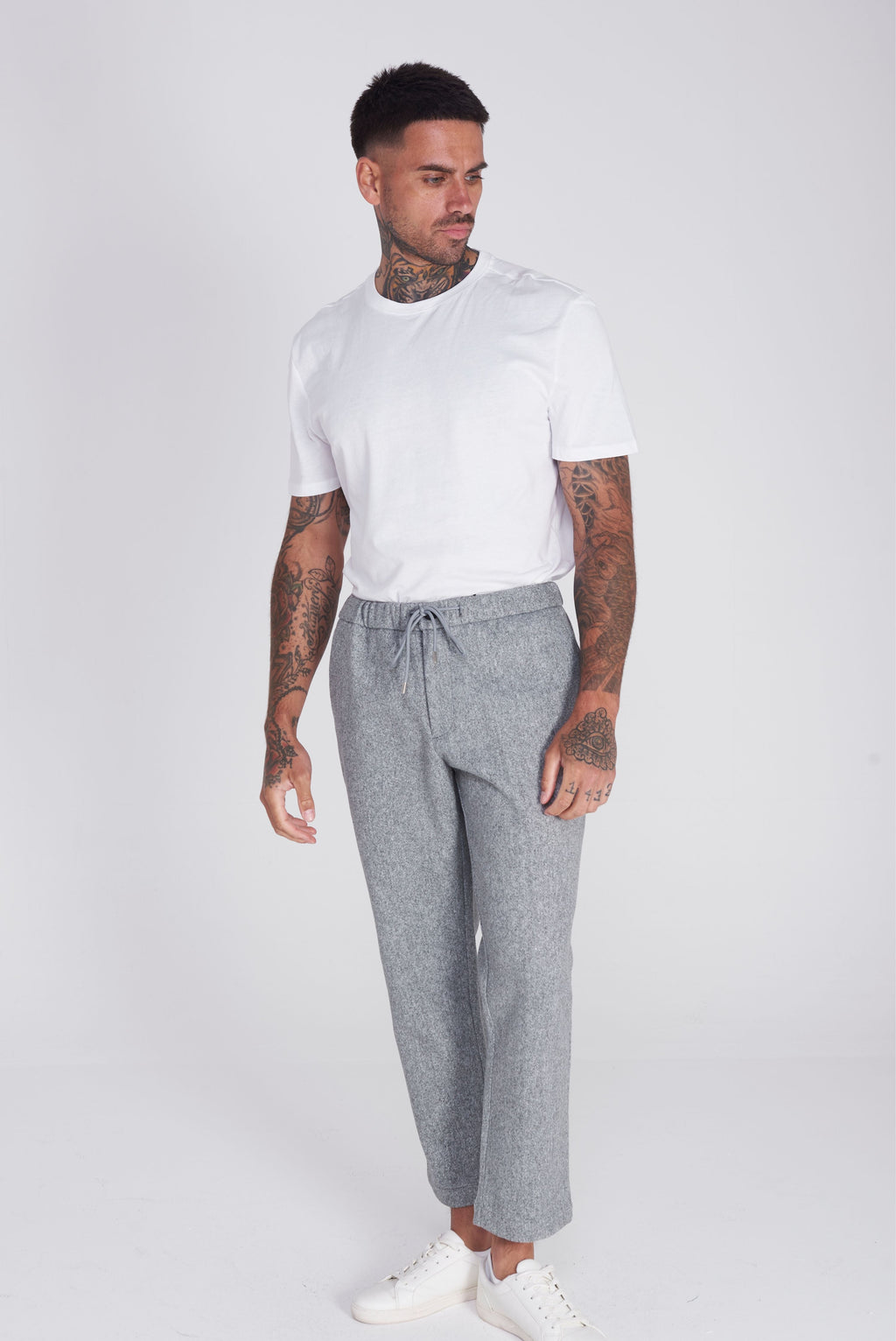 Barcelona Harry Brown Trouser in Grey RRP £80