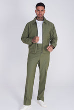 Load image into Gallery viewer, Valencia Shacket Harry Brown Jacket in Khaki RRP £110
