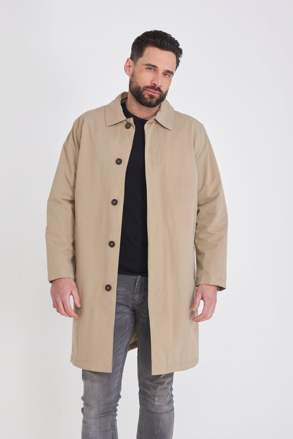 Carter & Jones Stone Rain Coat RRP £129
