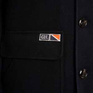 Extra-Tall Grey Hawk Workwear Style Jacket in Navy Peacoat RRP £130