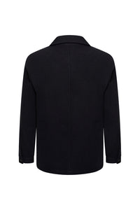 Extra-Tall Grey Hawk Workwear Style Jacket in Navy Peacoat RRP £130