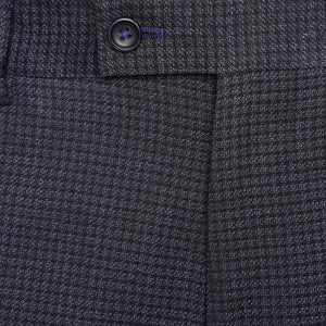 Penguin Trousers in Navy/Black Check