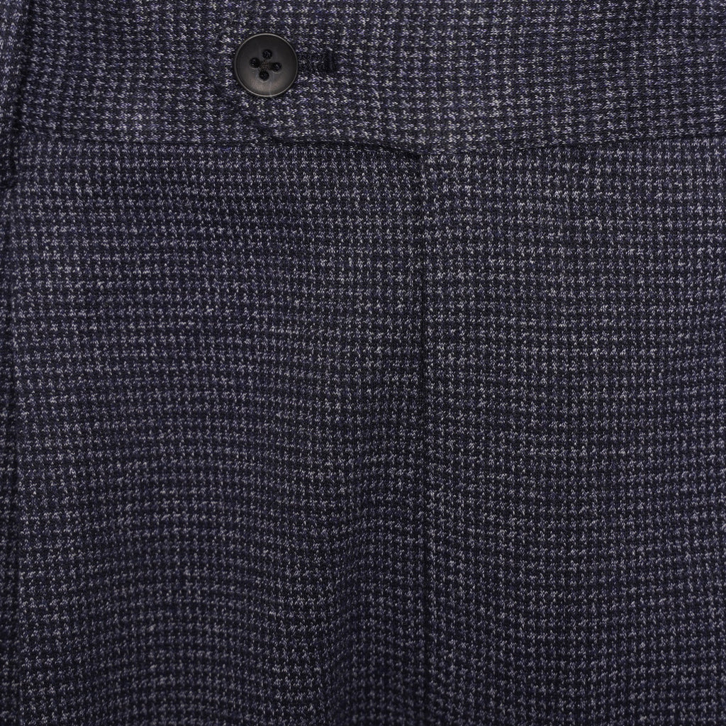 Harry Brown Trousers in Blue Texture